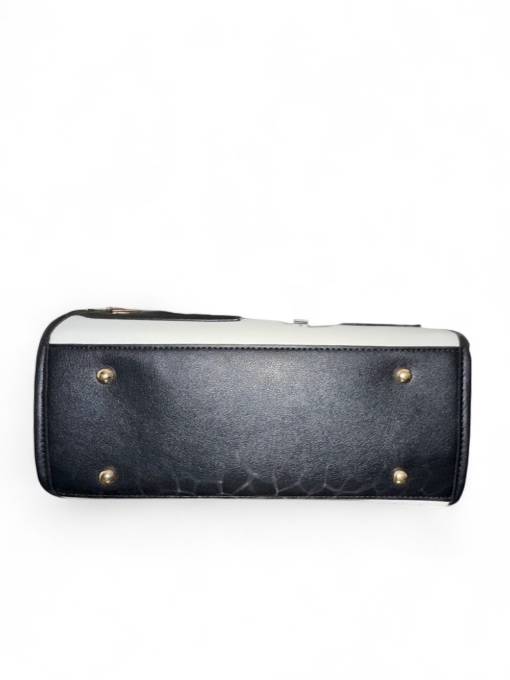 ADRIENNE VITTADINI Beautiful Black & White X-body Satchel - NWT - Picture 4 of 4